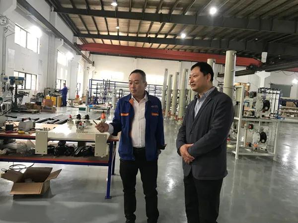 中國表面工程協(xié)會赴依斯倍開展業(yè)務(wù)交流活動